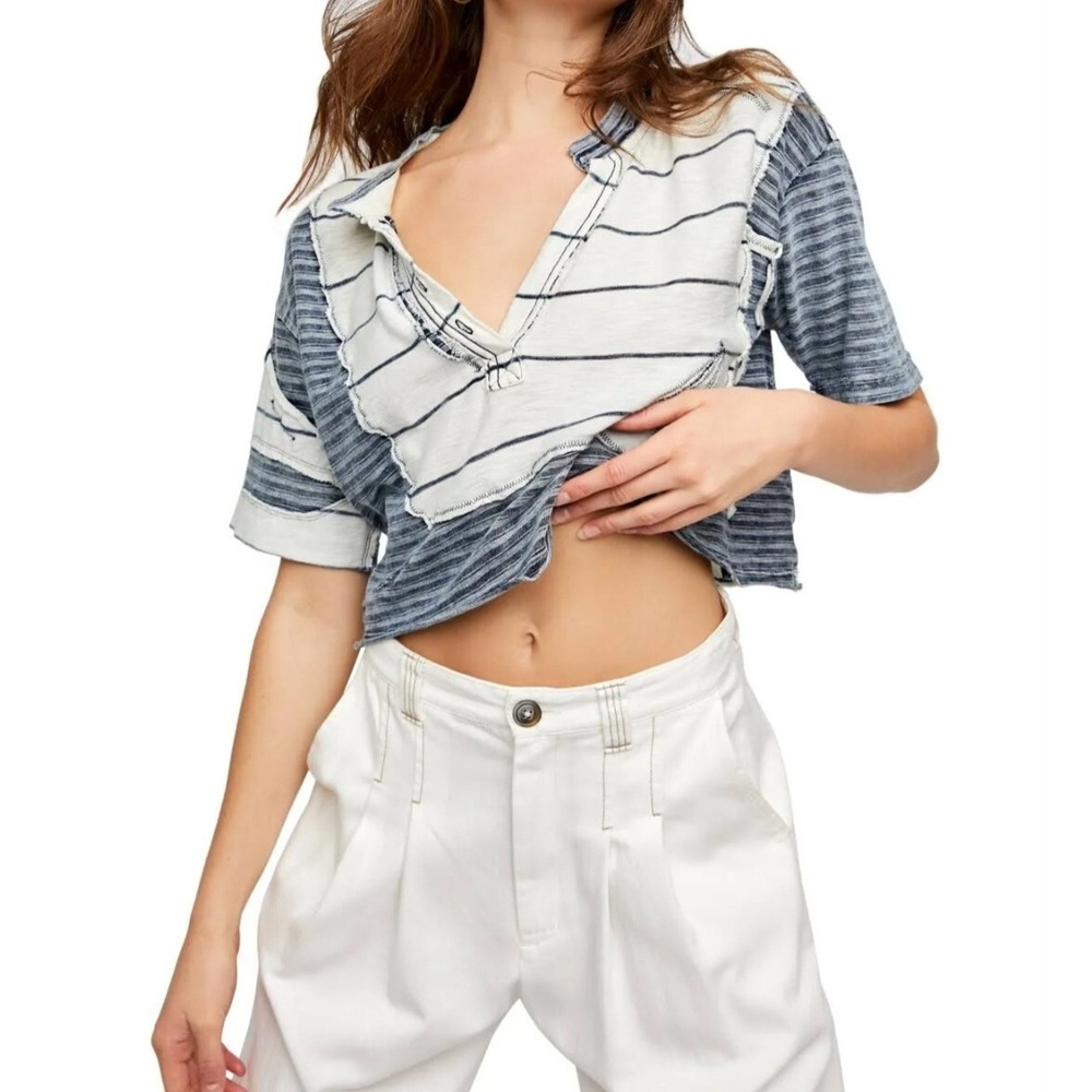We The Free Free People Tokyo Tee Top - Picture 3 of 10